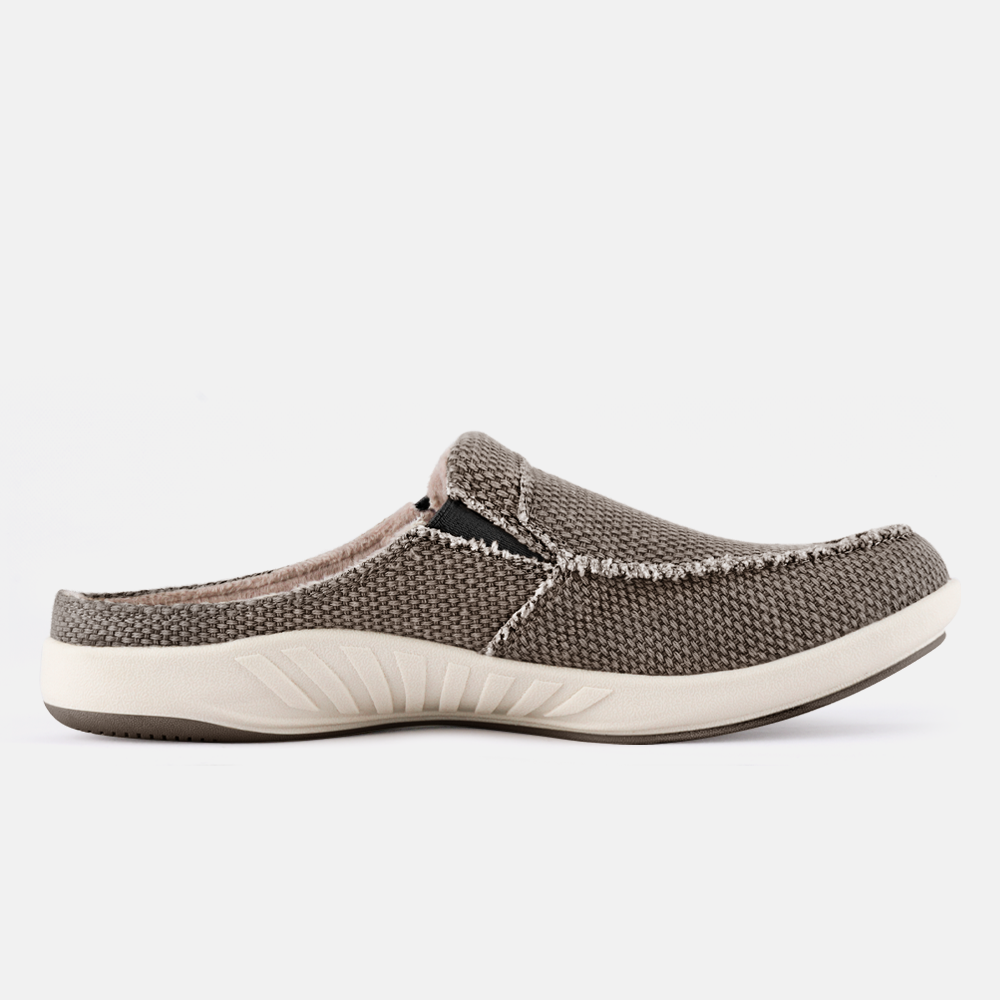 Men's Canvas Arch Support Slippers - Buy 1 Get 1 Free