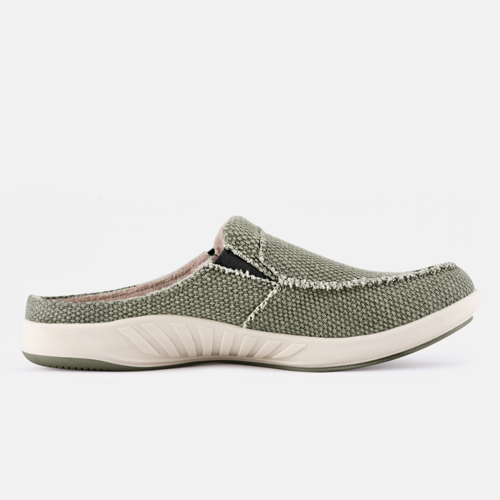 Men's Canvas Arch Support Slippers - Buy 1 Get 1 Free